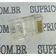 CONECTOR RJ45 5 MICRONS CONNFLY